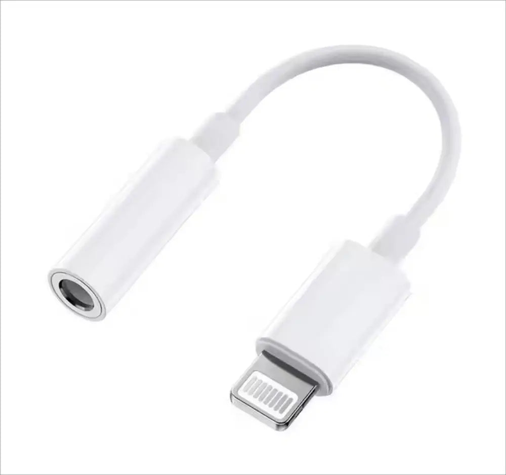 For IOS Adapter to 3.5mm Jack AUX Cable For iPhone 14 13 12 11Pro Max Male to Female Adapter Headphone Converter Audio Splitter