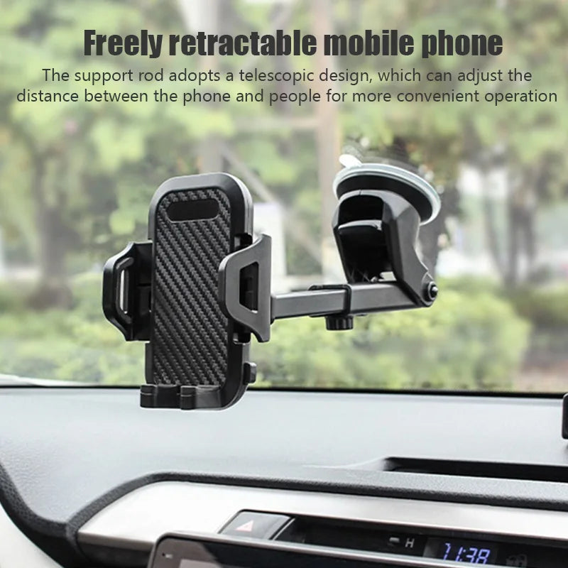Sucker Car Phone Holder Stand Gravity Dashboard Suction Cup Smartphone Mobile Cell Support in Car Bracket For All Phones