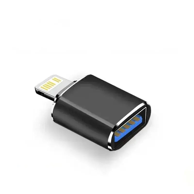 2pcs OTG USB 3.0  Adapter for IPhone 14 13 12  Pro XS Max XR X 8 Plus 7 6s IPad Lightning Male To USB3.0 Adapter for IOS13 Above