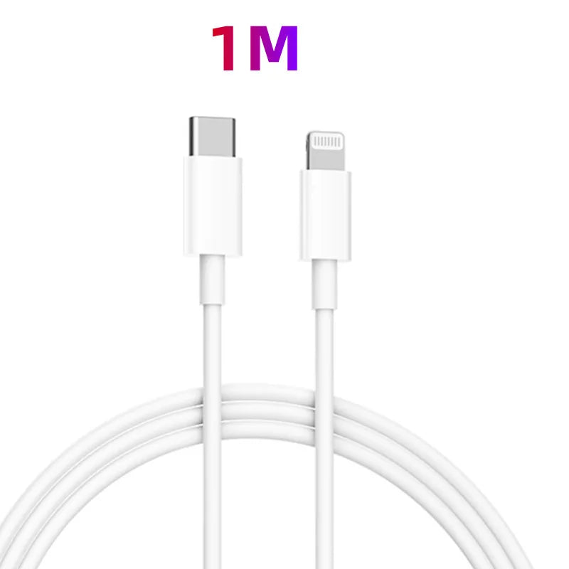Xiaomi USB C -Lightning Cable for iPhone 14 13 12 11 Pro Max XS XR iPad PD 27W/20W Fast Charging Type C to Lighning Cable Data