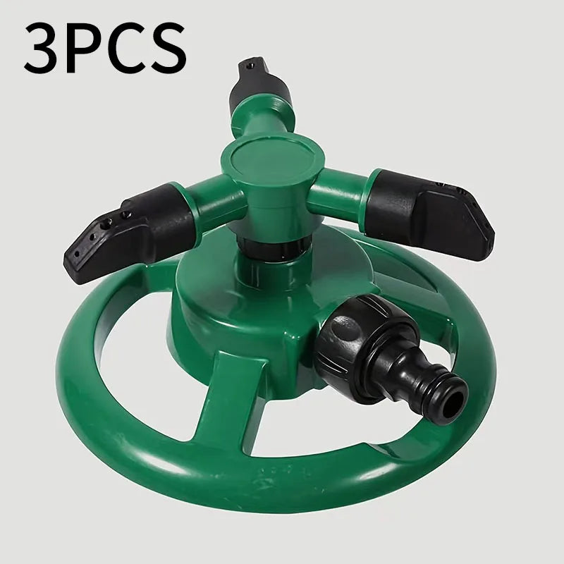360° Auto-rotating Rotating Water Spray Sprinkler Nozzle Watering Irrigation Supplies For Lawn Garden Agricultural Irrigation
