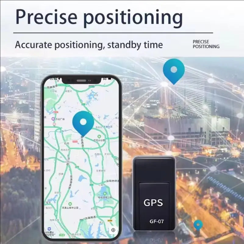 Mini GF07 GPS Car Tracker Real Time Tracking AntiTheft Anti Lost Locator Strong Magnetic Mount SlMMessage Positioner