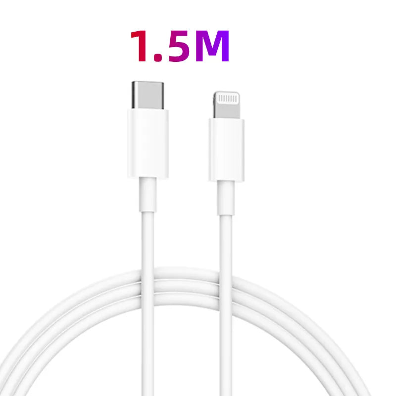 Xiaomi USB C -Lightning Cable for iPhone 14 13 12 11 Pro Max XS XR iPad PD 27W/20W Fast Charging Type C to Lighning Cable Data